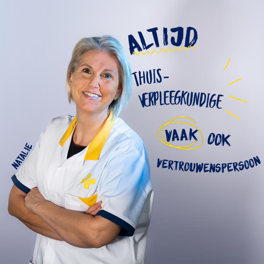 natalie: thuisverpleegkundige & vertrouwenspersoon